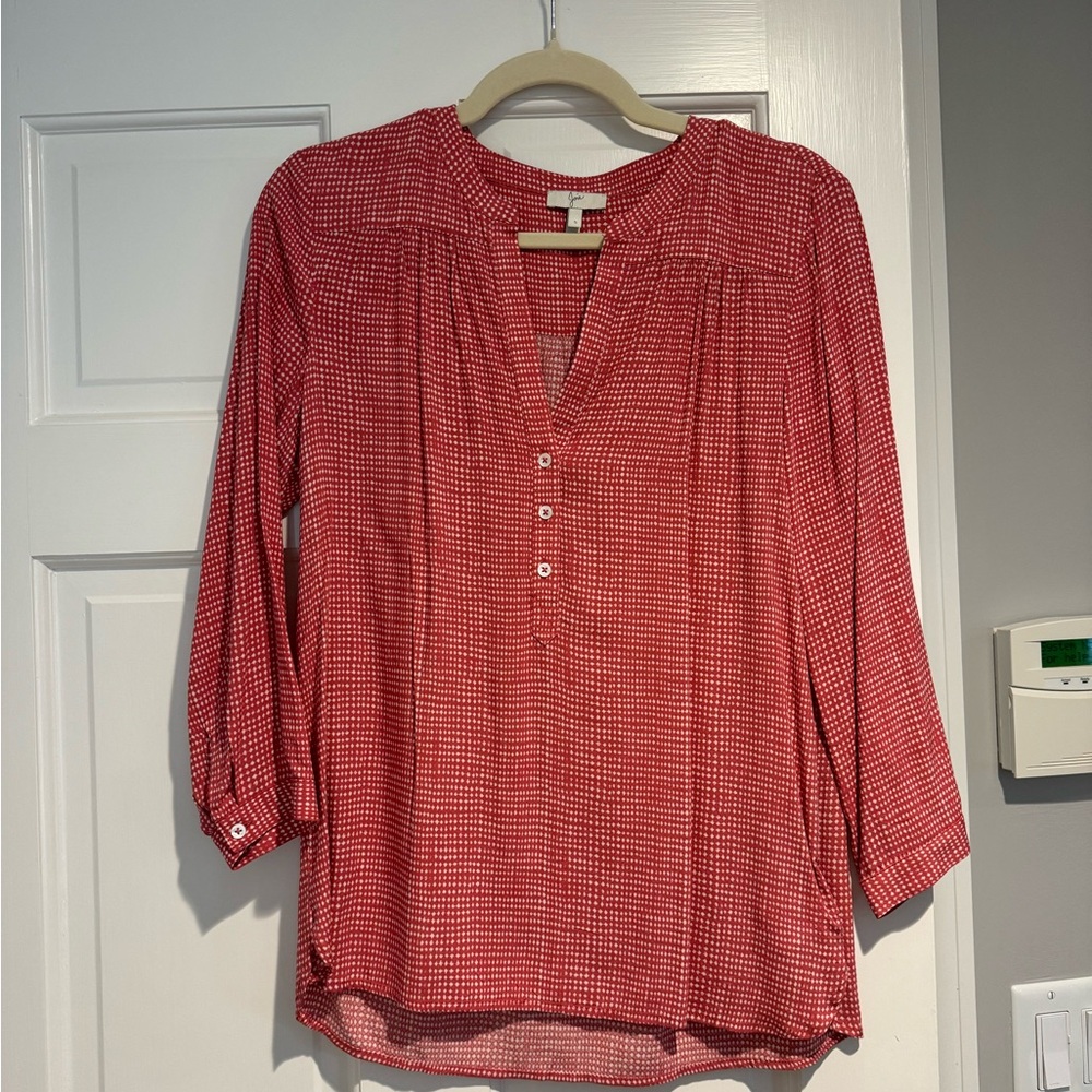 Joie 100% Rayon long sleeve blouse/shirt